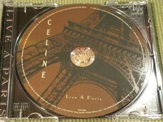 CELINE DION LIVE IN PARIS RARE 15 TRACK CD 3