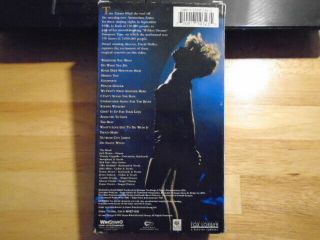 RARE OOP Tina Turner VHS music video Live in Amsterdam 1996 Wildest Dreams Tour 2