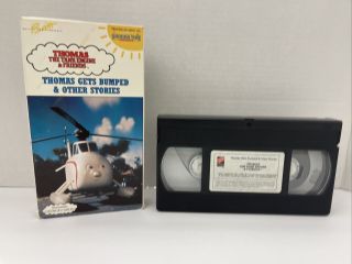 Thomas The Tank Engine & Friends Gets Bumped Vhs Video Vcr Tape Vtg Rare