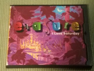 Erasure I Love Saturday Rare 6 Track Remix Cd