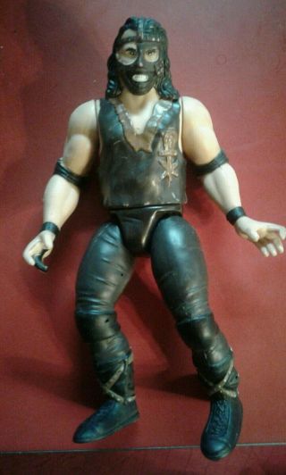 1996 Mankind Mick Foley Wwf Superstar Rare Action Figure - Wcw Wwe Ecw Jakks