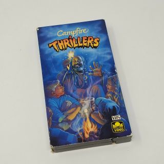 Campfire Thrillers Three Exciting Thrillers For Kids Vhs Rare 1990 Retro Video