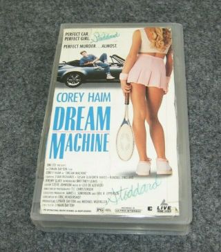 Dream Machine Vhs Tape Film Movie Corey Haim Rare 90s Cult Classic 1990