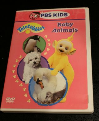 Pbs Kids Teletubbies Dvd Baby Animals - Rare / Out Of Print