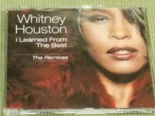 Whitney Houston I Learned From The Best Rare 3 Track Import Remix Cd Single