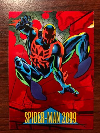 1993 Marvel Sky Box Spider - Man 2099 5 Red Foil Insert Card,  Rare,  L@@k