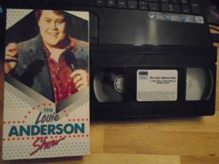 Rare Oop The Louie Anderson Show Vhs Video 1988 Comedy Baskets Coming To America