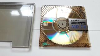 Victor 74 Minidisc,  Made In Japan,  Very Rare