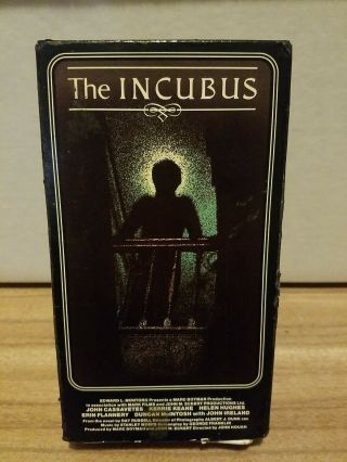 The Incubus (vhs,  1983) Rare Vestron Video Horror Cult