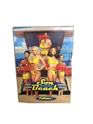 Son Of The Beach,  Vol.  1 3 Dvd Box Set Rare Oop