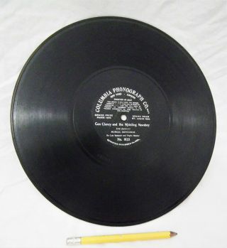 Rare Vintage Early 10 " Columbia Phonograph Gramophone Victrola 78 Rpm Record