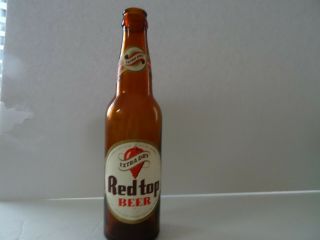 Vintage Red Top Beer Bottle - Cincinnati,  Ohio - Rare