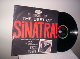 Frank Sinatra - Rare Capitol Promo Album In Paper Sleeve For Radio Programming