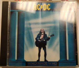 Ac/dc : Who Made Who (cd,  1986,  Atlantic) Soundtrack To Maximum Overdrive Rare