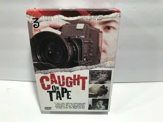 Caught On Tape 3 Pack Dvd Set Reality Movies 2002 Madacy Home Video Rare
