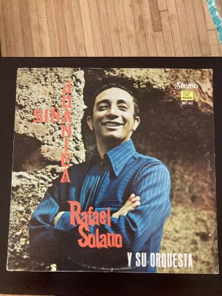 Rafael Solano Y Su Orquesta Sina Juanica Latin Lp Kubaney Salsa Boogaloo Rare Ex