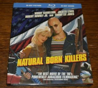 Natural Born Killers (blu - Ray Disc,  2008) Oop Digibook Htf Rare 1st Edit Wow