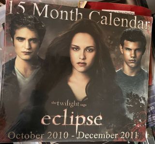 Rare Factory  The Twilight Saga Eclipse 15 Month Calendar 2010