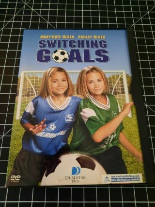 Switching Goals Mary - Kate & Ashley Olsen Twins Kids Movie (dvd,  2000) Rare Oop