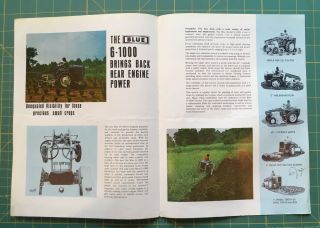 BLUE G - 1000 Tractor Brochure,  John Blue Company Huntsville Alabama,  Perfect Rare 3