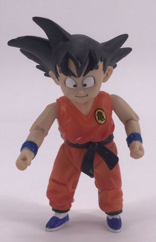 Dragon Ball Z 2003 Jakks Kid Goku Action Figure Toy Rare Plaything Statue 4 "