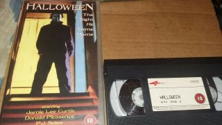Halloween (1978 Horror / Slasher Film) Rare Vhs - Michael Meyers