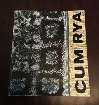Cum Rya Swedish Rug Weaving Book,  1970,  Oop,  Rare,  Vgc,  Soft Bound