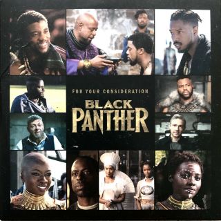 Black Panther Dvd Awards Screener Fyc Marvel 2018 Chadwick Boseman Rare