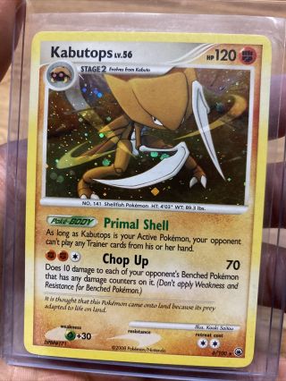 Kabutops - 6/100 - Rare Holo Pl Majestic Dawn Pokemon