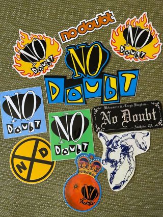 Miscellaneous Vintage Rare No Doubt Gwen Stefani Friend Club Stickers 90s
