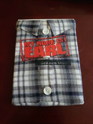 My Name Is Earl First Season One Good Karma Deluxe (5 DVDs) RARE Flannel Cover 3