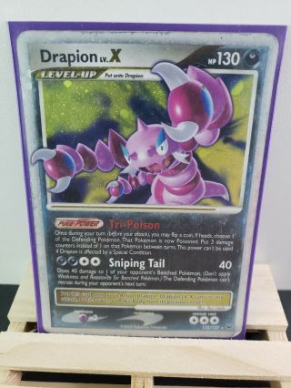 Drapion Lv.  X 123/127 - Platinum Ultra Rare Pokemon Card -