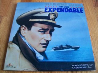 They Were Expendable 2 - Laserdisc Ld Very Rare W/trailer