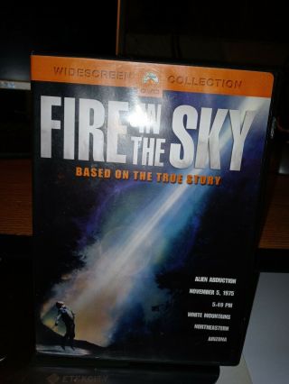 Fire In The Sky (dvd,  1993,  2004 Rare Db Sweeney Patrick,  Garner.  Widescreen