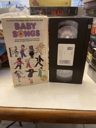 Baby Songs Vhs Video Volume I 1987 Rare Hi - Tops Video