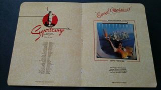 Supertramp " Breakfast In America " 1979 Rare Print Promo Poster Ad