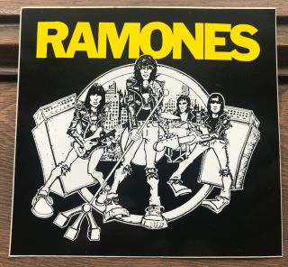 Ramones Sticker Rare 90 