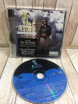 Mc Eiht - Last Man Standing Rare Rap Cd Big Nasty,  Daz Dillinger 18 Songs 1997