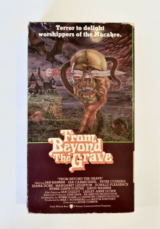 From Beyond The Grave (1973 Vhs) Oops Rare Horror