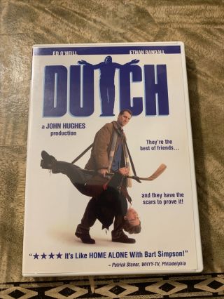 Dutch - Dvd 1991 - Rare Oop - Anchor Bay - Insert - Ed O’neill - W/ Insert