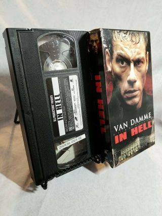 In Hell (rare Vhs,  2003) Jean Claude Van Damme - Survival Prison Action Movie
