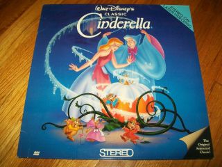 Cinderella 2 - Laserdisc Ld Rare Great Film Walt Disney Cav