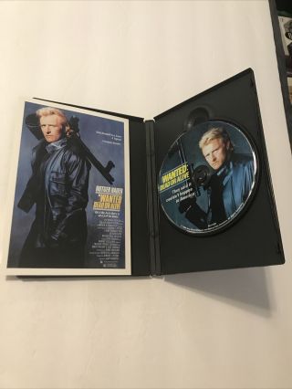 Wanted: Dead or Alive (DVD,  2001 Anchor Bay) Rutger Hauer; Rare/OOP 1986 Film 3