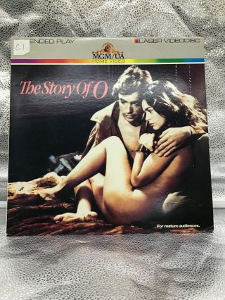 The Story Of O (ld) Laserdisc Corinne Clery Anthony Steel 1975 Rare