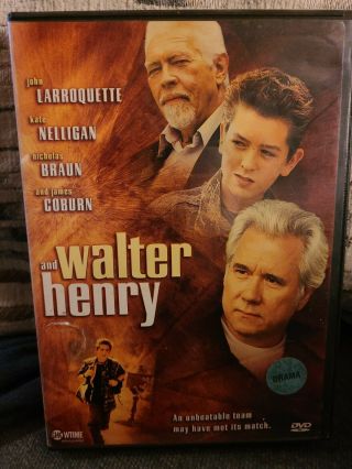 Walter And Henry (2001,  Dvd) Rare Oop John Larroquette James Coburn