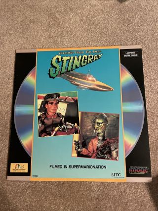 Stingray: Invaders From The Deep Laserdisc Ld Very Rare