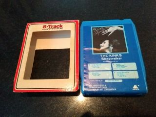 The Kinks " Sleepwalker " Rare 1977 Usa 8 - Track Cartridge Tape