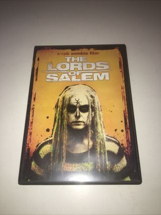 The Lords Of Salem (dvd 2013) Rob Zombie Sheri Moon Rare Horror Witches Scary