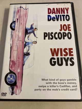 Wise Guys (dvd,  2005) Rare Oop 1986 - Comedy - Danny Devito,  Joe Piscopo