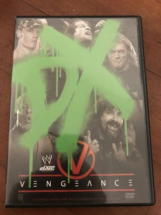 Wwe - Vengeance 2006 (dvd,  2006),  Rare Bonus Disc Usa 1st Class